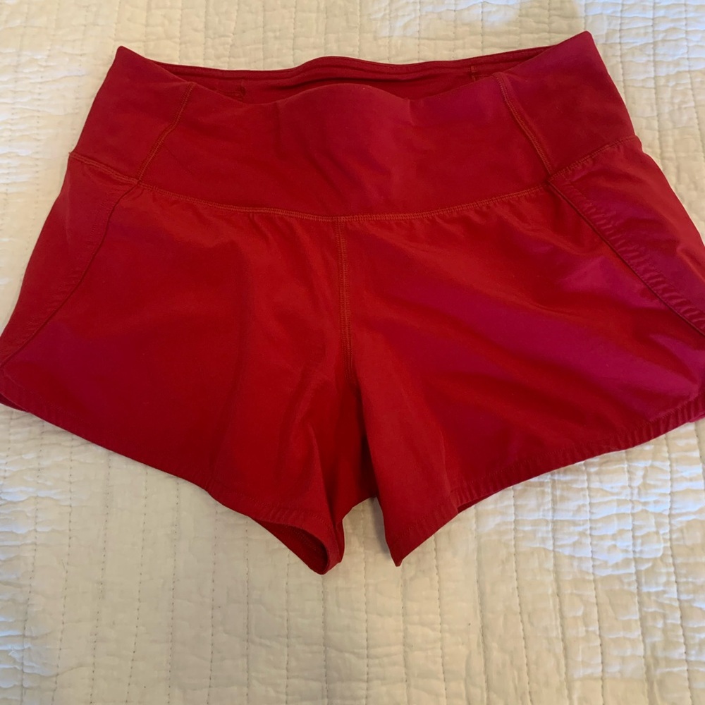 Lululemon Speed Up shorts
